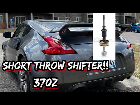 How to Install a Short Throw Shifter into a 370z!!!