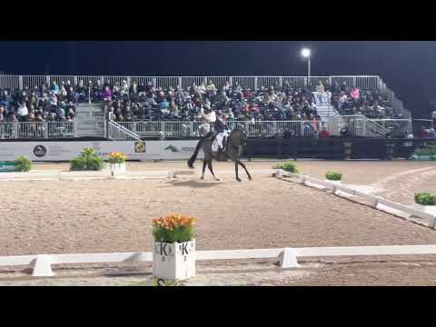 Adrienne Lyle at the FEI World Cup Grand Prix Freestyle 1/13/23