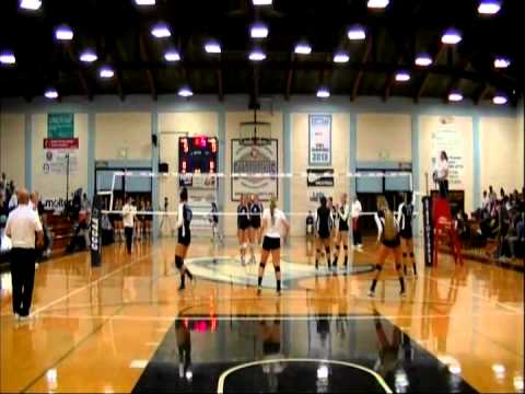 Irvine Valley women's volleyball vs. Cabrillo in State Championship match (set 1)