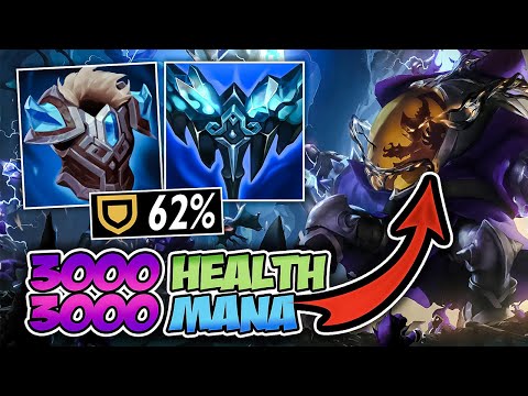 Veigar but I have unlimited health, mana, and armor