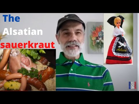 La choucroute alsacienne : the Alsatian sauerkraut