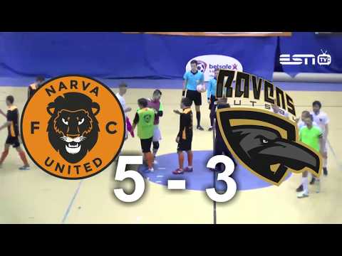 SILLAMÄE ESN TV 8.12.2018 НАРЕЗКА ГОЛОВ NARVA UNITED FC VS TARTU RAVENS FUTSAL