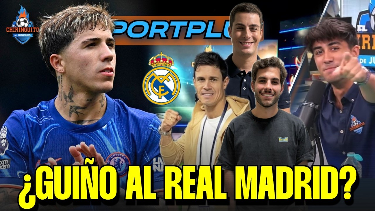 🚨¡GUIÑO DE ENZO FERNÁNDEZ AL REAL MADRID! | Sportplus | Chiringuito Inside