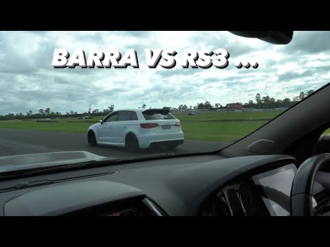 TURBO BARRA FALCON vs AUDI RS3, V10 DODGE VIPER & MORE !!!!!