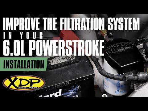 XDP 6.0L Powerstroke Coolant Filtration System - Installation