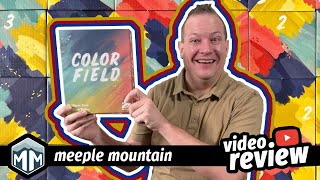 A 6 Tile Masterpiece - Color Field Preview & How to Play - Boardgame Brody