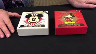 Disney - Steamboat Willie Silver &amp; Gold Coins