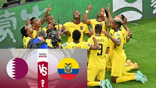 Qatar vs Ecuador 0 2 Extended Highlights & All Goals 2022 HD