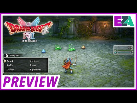 Dragon Quest I & II HD-2D Remake Hands-On Preview - Classics Reimagined - YouTube