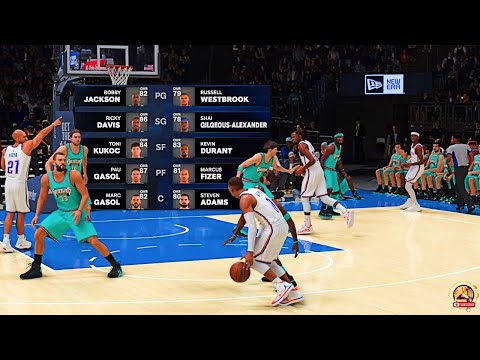 🏀 THUNDER 🆚️ GRIZZLIES 🏀 2K REMIX