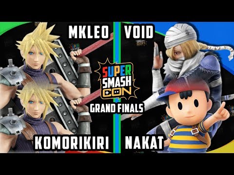 Smash Con 2017 Smash 4 - MK Leo & Komorikiri vs. NAKAT & Void -Wii U Doubles GF