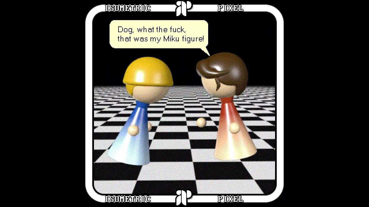 Miku Figure  #animation #retro #blender #hatsunemiku #miku