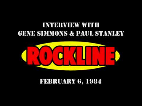 KISS Radio Interview - ROCKLINE 1984
