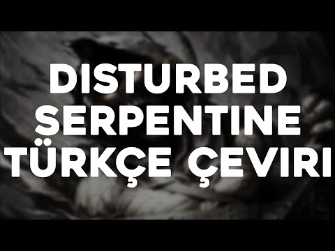 Disturbed - Serpentine Türkçe Çeviri + English Lyrics