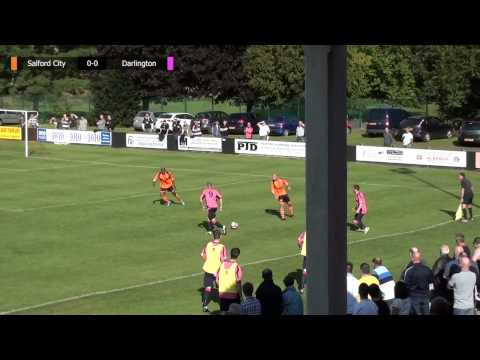Salford City 0-2 Darlington - Evo-Stik First Division North - 2013/14