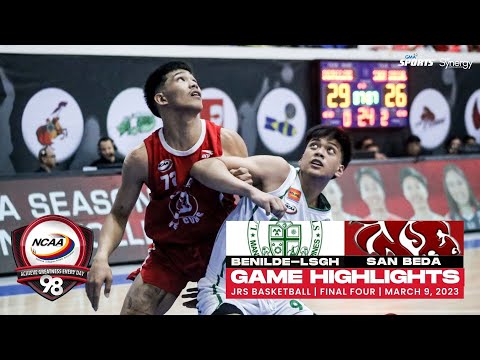 NCAA Season 98 JBB: Game Highlights - LSGH vs San Beda | Final Four (March 9, 2023)
