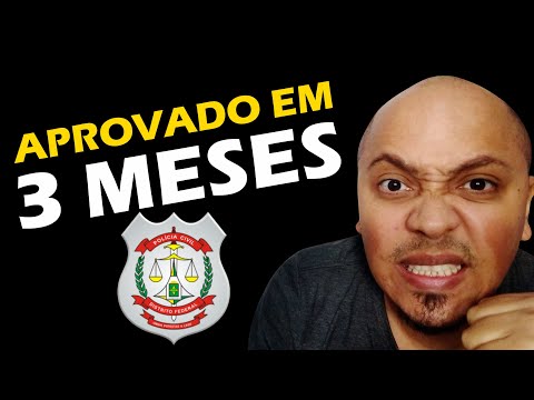 3 Dicas de Como ser Aprovado no Concurso Agente PCDF 2020 em 3 meses