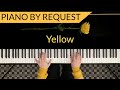 Coldplay - YELLOW | Improvised Piano Cover by Paul Hankinson