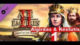 Age of Empires II: Definitive Edition - Dawn of the Dukes - Algirdas ve Kestutis #1 Aile Meseleleri