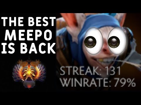 The #1 Meepo Player is Back! (First Meepo Game in 2 Years)