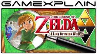 Zelda: A Link Between Worlds - Gameplay Analysis 3 (Your Ideas! Secrets & Hidden Details)