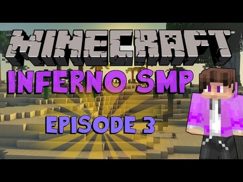 Savage Enchanting Set-Up: Minecraft Inferno SMP Ep3