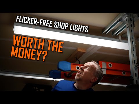 Are Flicker Free LED Shop Lights Worth It?