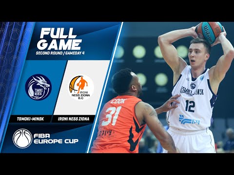 Tsmoki-Minsk v Ironi Ness Ziona - Full Game - FIBA Europe Cup 2019-20
