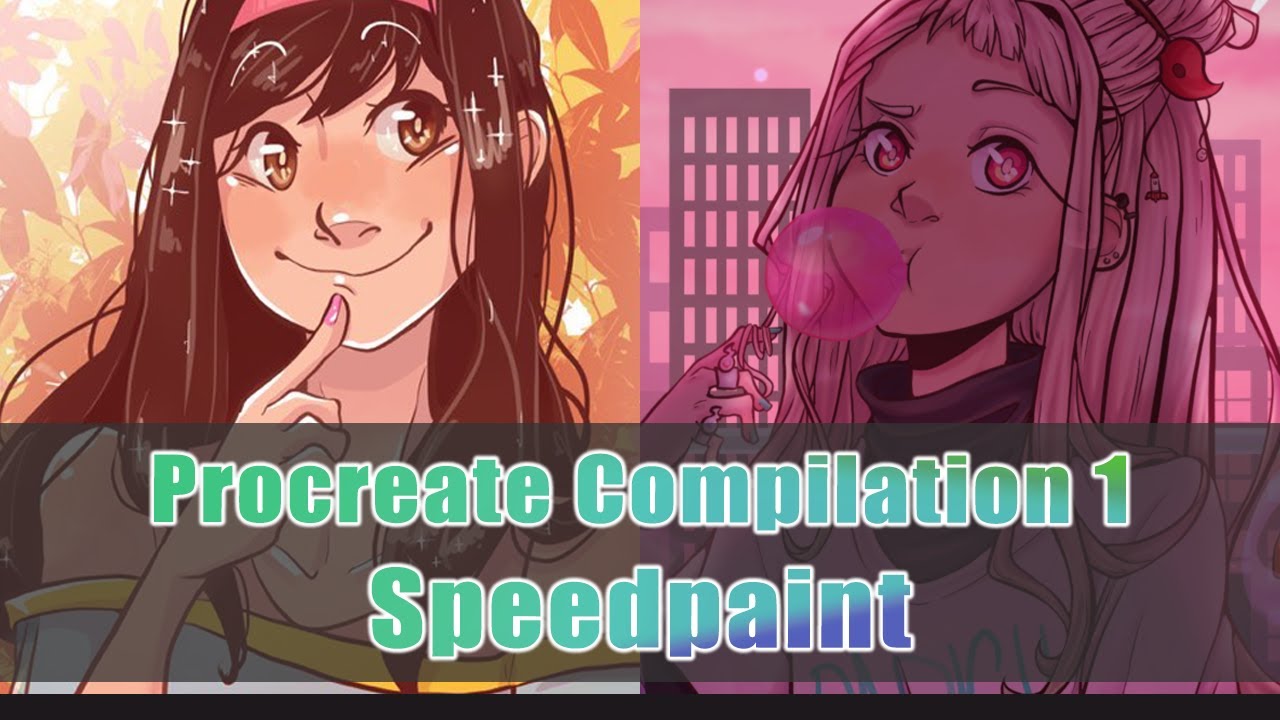 [Speedpaint] ProCreate Compilation #1