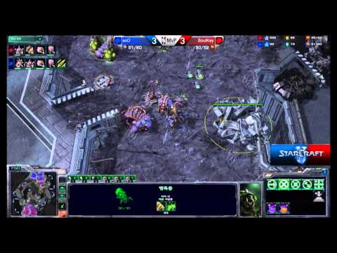 [MvP] 어윤수(Z) vs 김민철(Z) PO 4강 7SET- MLG 대도시(2012.10.27)