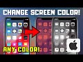 How to Change the Screen Color of Your iPhone! | Use Color Filters (2021)