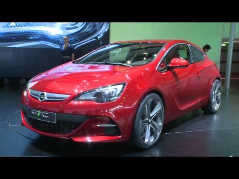 Vauxhall GTC Paris Concept motor show 2010