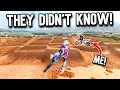 I WENT UNDERCOVER AS A NOOB IN A PRO MX BIKES RACE
