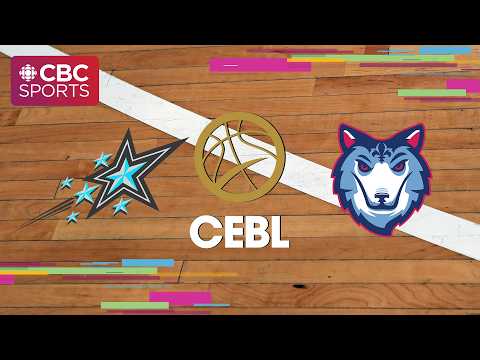 CEBL: Scarborough Shooting Stars at Montreal Alliance | #basketball