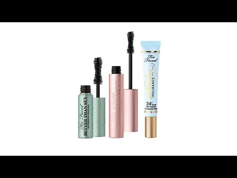 Too Faced Sexy Eyes Rain or Shine 3piece Set