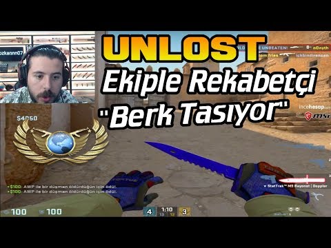 BERK TAŞIYOR - UNLOST EKİPLE CS GO REKABETÇİ GLOBAL MAÇI (19.02.2018)