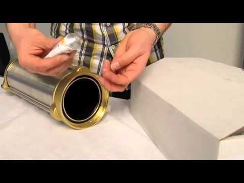 Replacing the active unit in the limescale protection device permasolvent primus PT-P 25/40