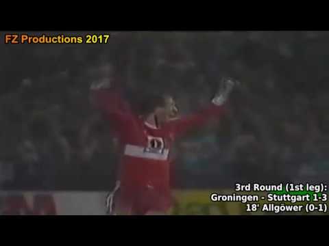 1988-1989 Uefa Cup: VfB Stuttgart All Goals (Road to the Final)
