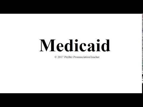 MEDICAID pronunciation 🔥 How to pronounce audio guide