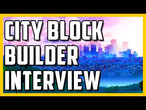 City Block Builder Developer Interview - Upcoming Tycoon Game - NEW Gameplay