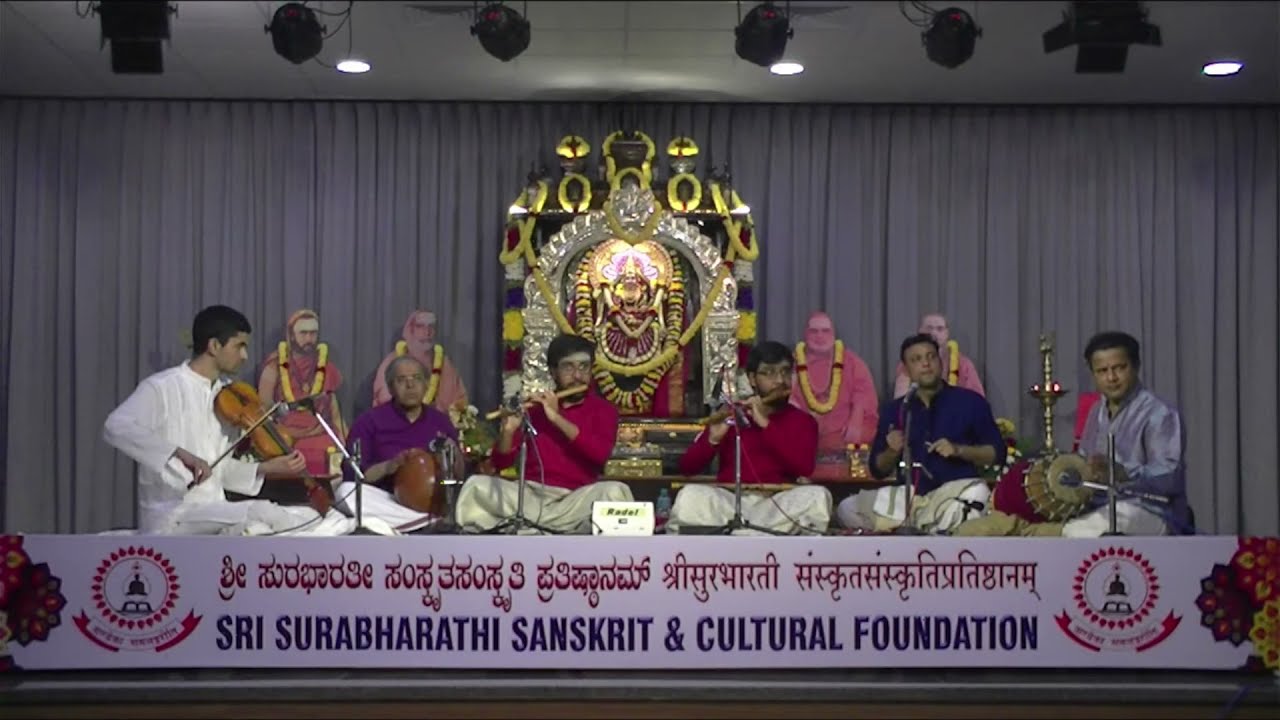 Maargasheershothsava Day 13, 27-12-2021, Flute Recital by Sri Heramba & Sri Hemantha and Party