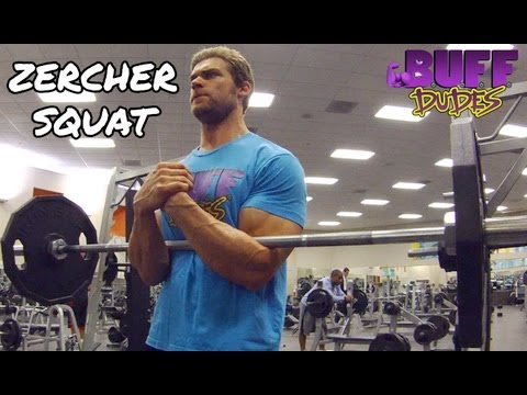 How to Perform Zercher Squats - Leg Squat Exercise