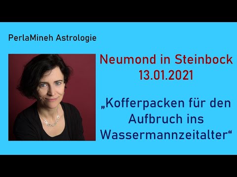 Neumond in Steinbock 2021