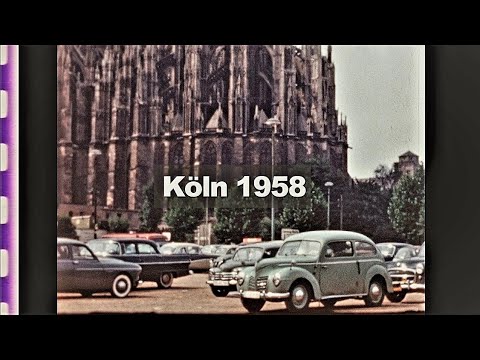Köln 1958 - Dom/Rhein - Schloss Brühl - Cologne - Bruehl - Augustusburg Palace