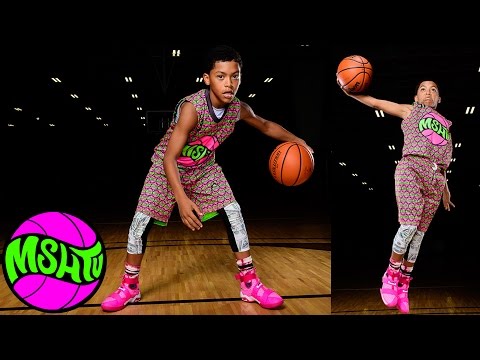 4th grader Peewee Jones HAS CRAZY HANDLES - 2016 MSHTV Camp Mixtape