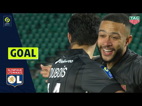 Goal Memphis DEPAY (5' - OLYMPIQUE LYONNAIS) FC NANTES - OLYMPIQUE LYONNAIS (1-2) 20/21