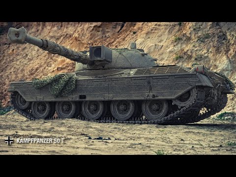 WoT Console PS5 🏆🇩🇪KPZ 50 T (SFOR) TosainuCZE - 4 Kills 4.6K Damage Review/Guide