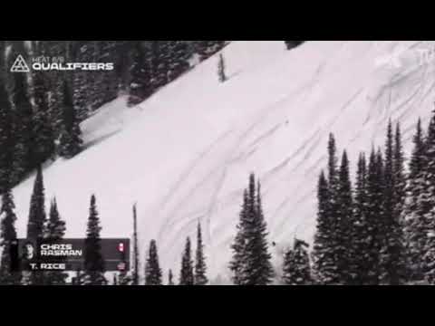 Natural Selection Chris Rasman Run 1 beats Travis Rice, 2021 Jackson Hole