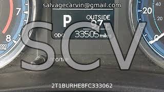 Download the video "2T1BURHE8FC333062"