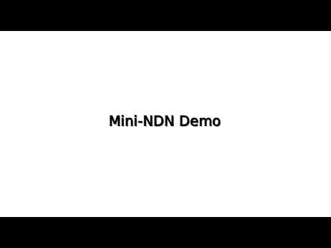 Mini-NDN Demo [outdated]